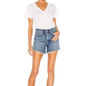 Agolde Parker Long cutoff short size 24